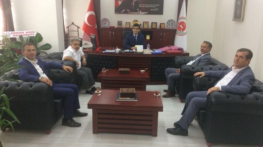 Borsa Y&ouml;netiminden Başsavcı Ağca&rsquo;ya Ziyaret