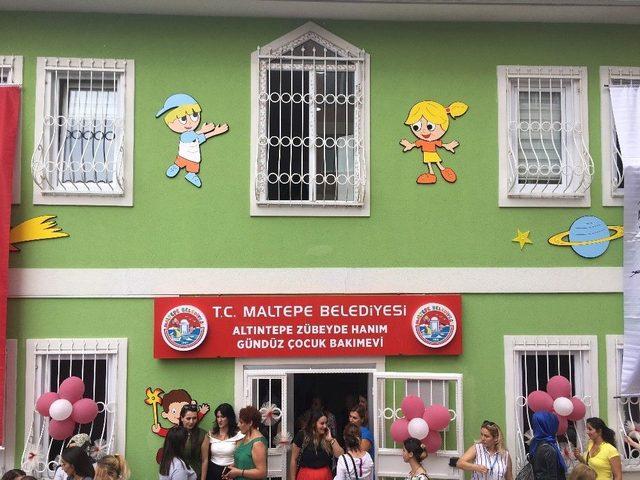 Maltepe Belediyesi 8’inci Kreşini Hizmete Açtı