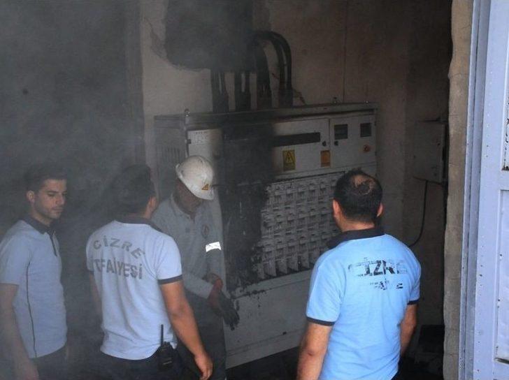 Trafoda Çıkan Yangın İtfaiyenin Müdahalesiyle Söndürüldü G5