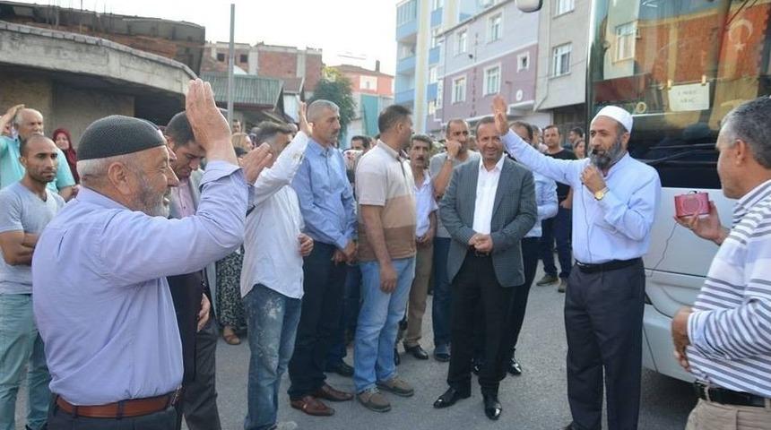 Başkan Toltar Hacı Adaylarını Kutsal Topraklara Uğurladı