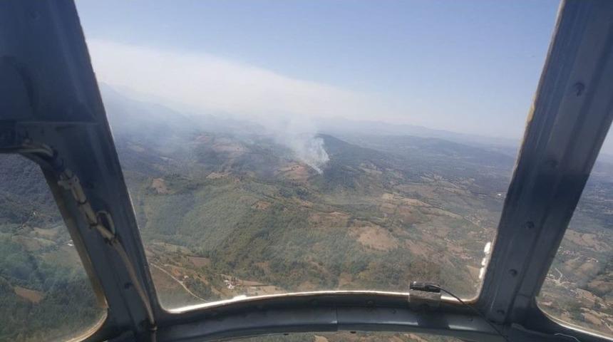 Bartın&rsquo;da Ormanlık Alanda Yangın &Ccedil;ıktı