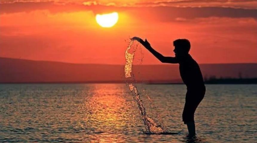 Bozkırın Plajında Kart Postallık Fotoğraflar