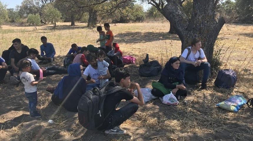 &Ccedil;anakkale&rsquo;de 67 M&uuml;lteci Yakalandı