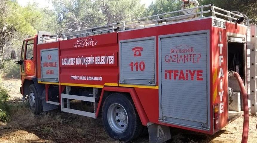 Nurdağı&rsquo;nda Seyir Halindeki Otomobil Yandı