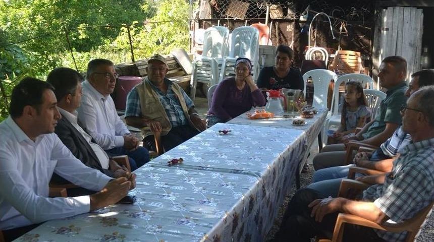 Başkan Kesimoğlu Şehit Ailesinin Bayramını Kutladı