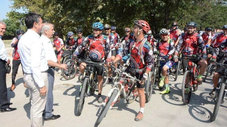 Edirne&rsquo;deki Bisiklet Festivaline İlgi Yoğun