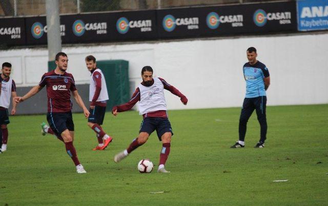 Trabzonspor, Aytemiz Alanyaspor Maçı Hazırlıklarını Sürdürdü