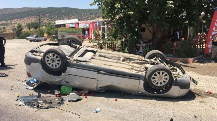 Kahramanmaraş&rsquo;ta Trafik Kazası: 1 &Ouml;l&uuml;, 2 Yaralı