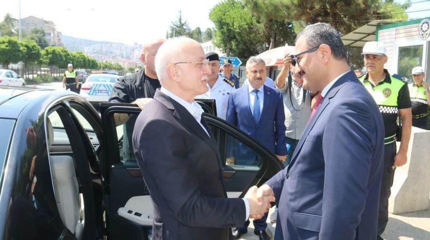 İ&ccedil;işleri Bakan Yardımcısı Erdil, "kırmızı D&uuml;d&uuml;k" Uygulamasına Katıldı