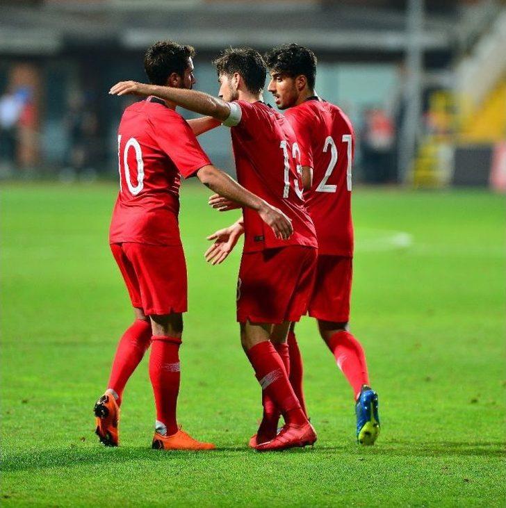 U21 Avrupa Şampiyonası: Türkiye: 4 - Güney Kıbrıs: 0 G3