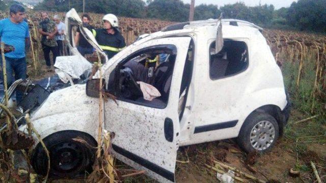 Tekirdağ’da Feci Kaza: 3 Ölü, 2 Yaralı