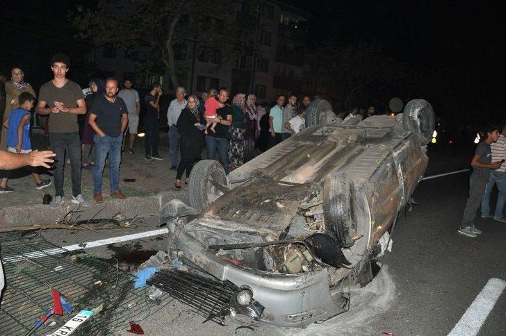 Takla Atan Araçtan Burnu Bile Kanamadan Çıktı G1