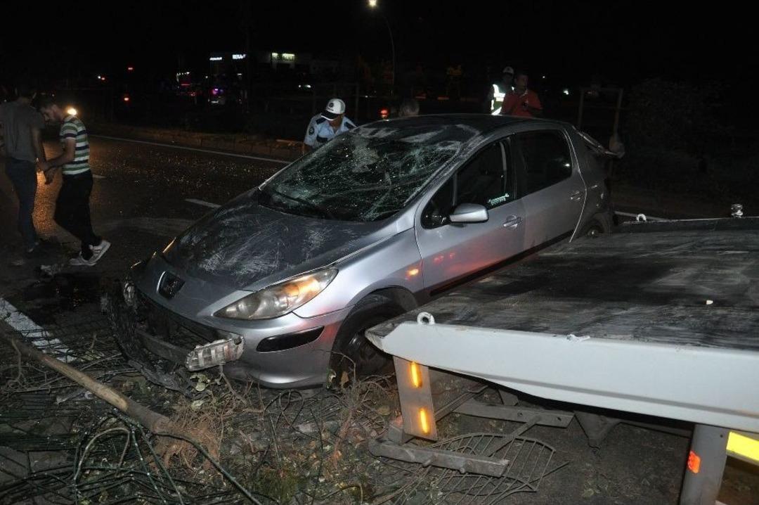 Takla Atan Ara&ccedil;tan Burnu Bile Kanamadan &Ccedil;ıktı