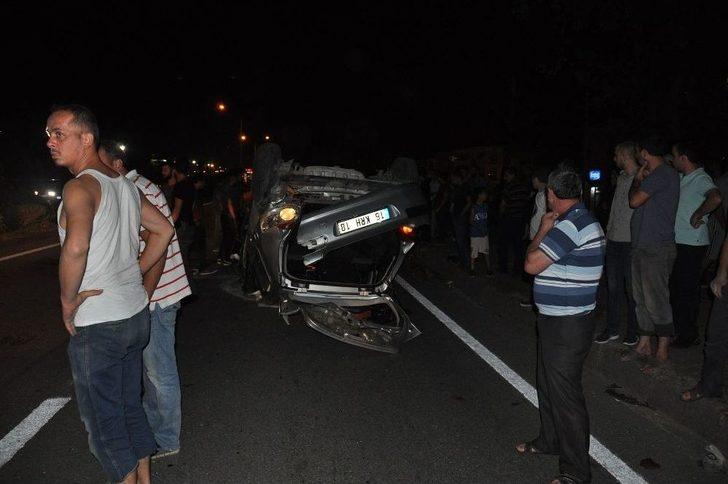 Takla Atan Araçtan Burnu Bile Kanamadan Çıktı G2
