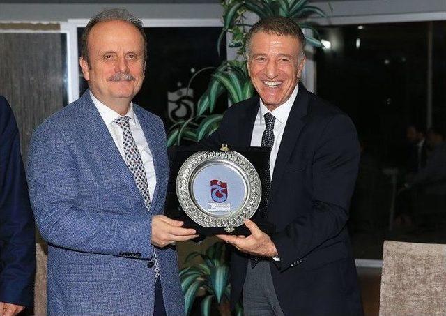 Demirorön Ve Baykan Trabzonspor’u Ziyaret Etti