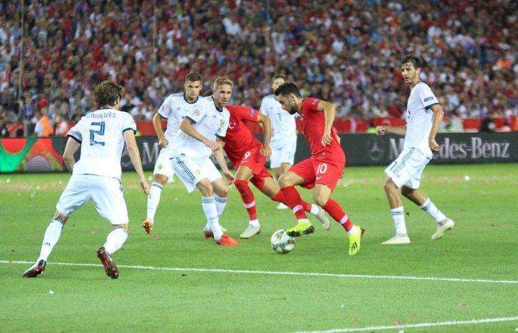 Uefa Uluslar B Ligi: Türkiye: 1 - Rusya: 1 (ilk Yarı) G3