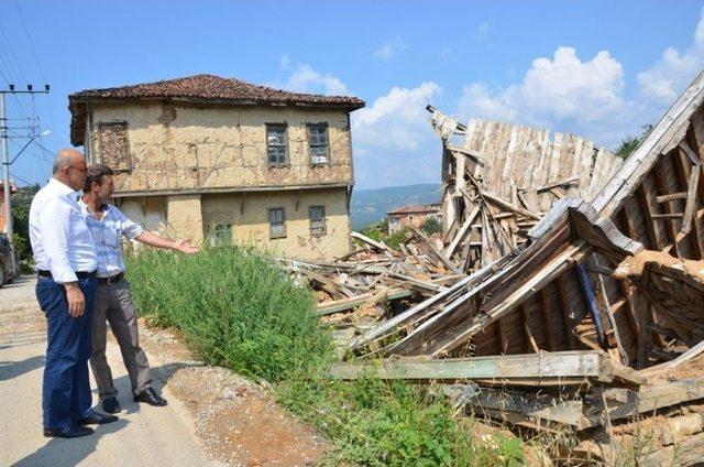 İznik’te Yağmurdan Etkilenen Bölgelerde İnceleme Yapıldı