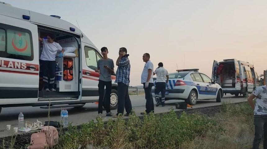 Ters D&ouml;nen Ara&ccedil;tan Sağ &Ccedil;ıktılar: 4 Yaralı