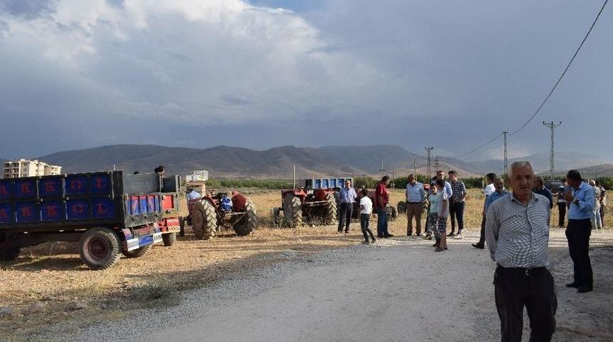 Mahalleliden Çimento Fabrikası Kurulmasına Tepki