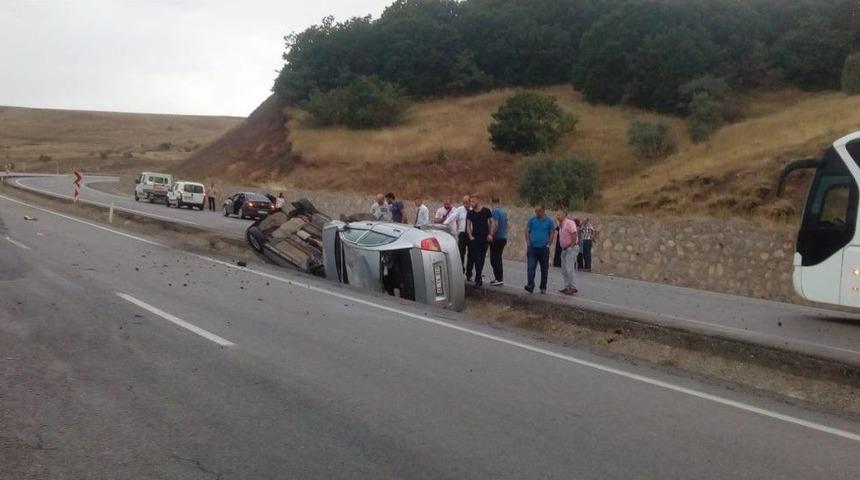 Aşkale&rsquo;de Trafik Kazası: 5 Yaralı