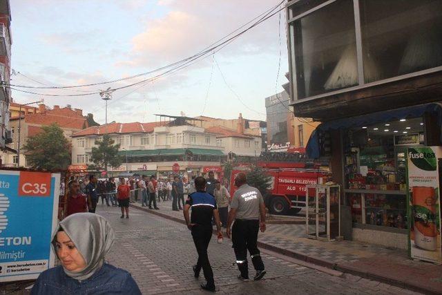 Tavşanlı&rsquo;da Yangın 1