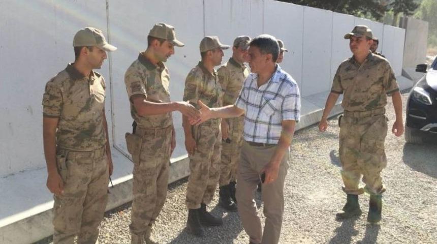 Kaymakam &Ouml;zkan&rsquo;dan G&uuml;venlik G&uuml;&ccedil;lerine Bayram Ziyareti