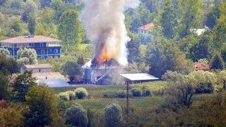 Evin Çatısı Yandı