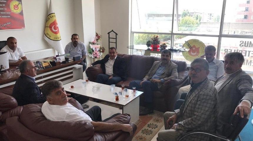 Ak Parti Heyetinden Mgc&rsquo;ye Bayram Ziyareti