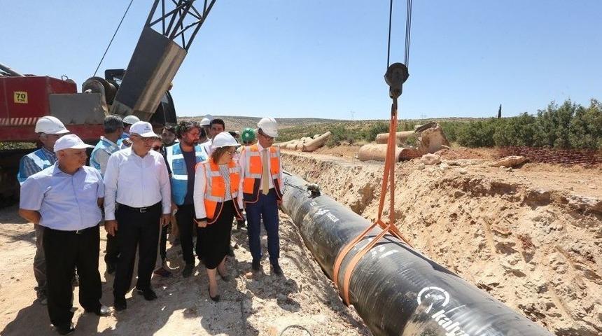 Dev İ&ccedil;me Suyu Projesinde &Ccedil;alışmaların Y&uuml;zde 82&rsquo;si Tamamlandı