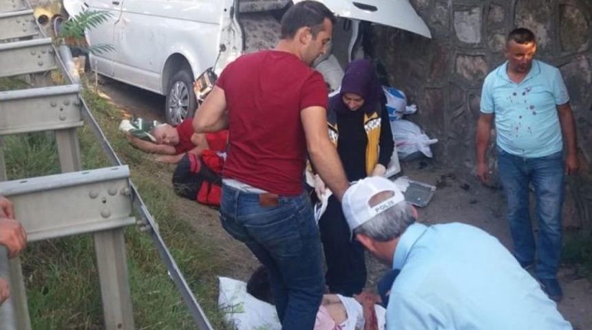 Ordu’da Trafik Kazası: 6’sı Çocuk 10 Yaralı