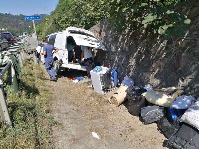 Ordu’da Trafik Kazası: 6’sı Çocuk 10 Yaralı