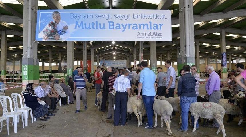 Tepebaşı Belediyesinde Kurban Hizmetleri Kız Kesmedi