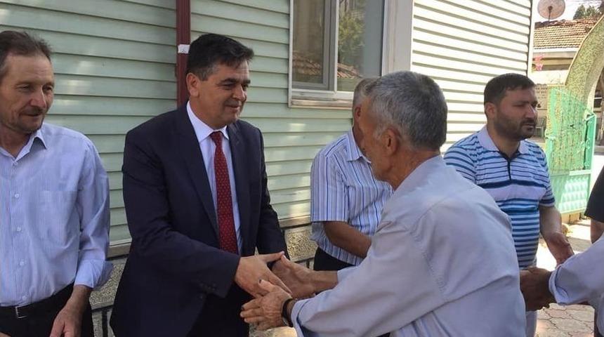 Başkan Yal&ccedil;ın, Vatandaşlarla Bayramlaştı