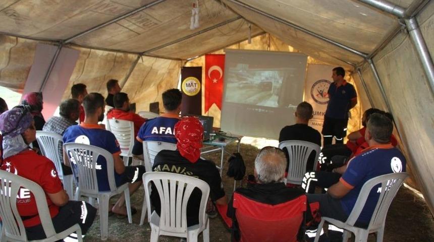 Manisa’da Kurtarma Tatbikatı