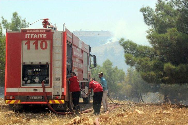 Göbeklitepe Ormanı’nda Yangın Devam Ediyor G1