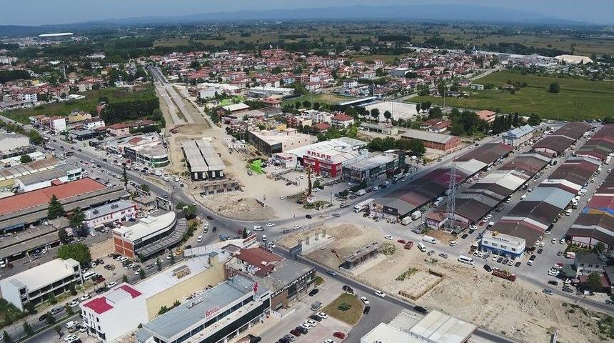 Top&ccedil;a Katlı Kavşağı Tamamlanıyor