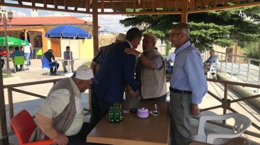 Başkan Şentürk Vatandaşlarla Bayramlaştı