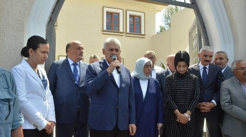 Tbmm Başkanı Binali Yıldırım, Bilgi Evi&rsquo;nin A&ccedil;ılışını Yaptı