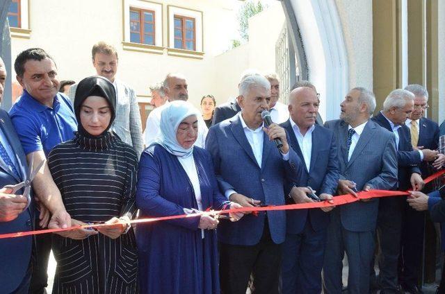 Tbmm Başkanı Binali Yıldırım, Bilgi Evi’nin Açılışını Yaptı