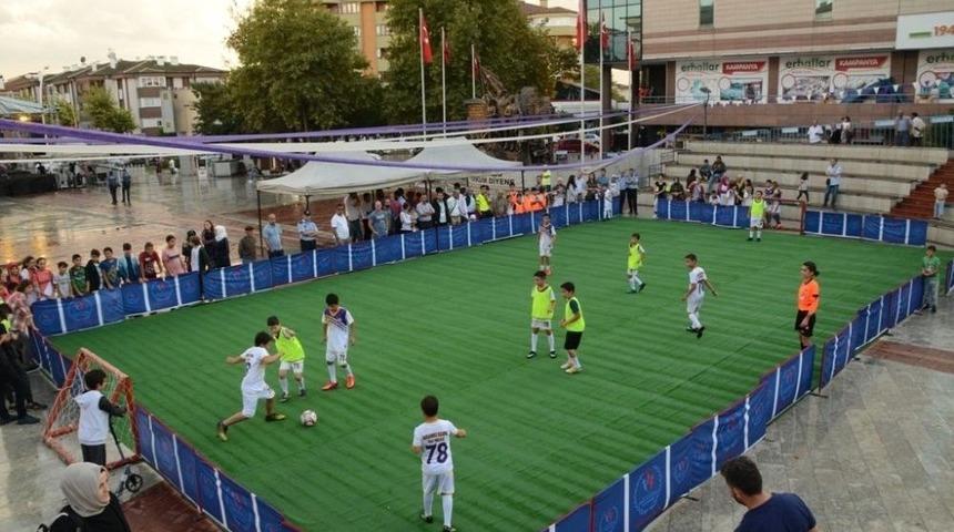 Minikler Futbol Heyecanını Misak-ı Milli&rsquo;de Yaşadı