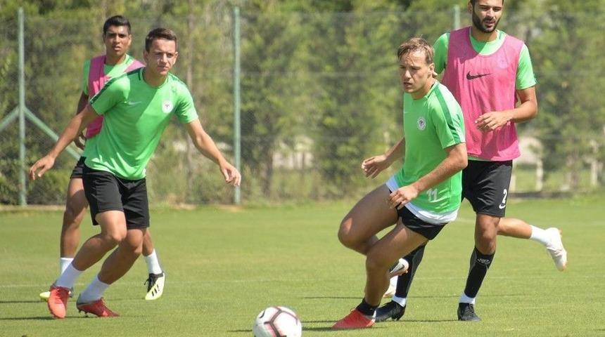 Atiker Konyaspor Bursaspor Ma&ccedil;ı Hazırlıklarına Devam Ediyor