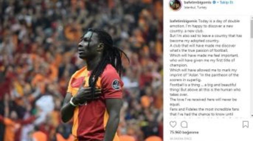 Gomis&rsquo;ten Galatasaray&rsquo;a Veda Mesajı