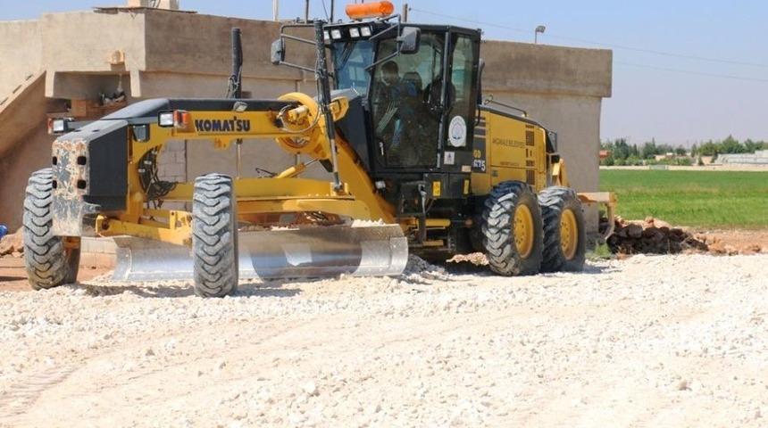 Akçakale Kırsalındaki Stabilize Yol Ağı Genişliyor