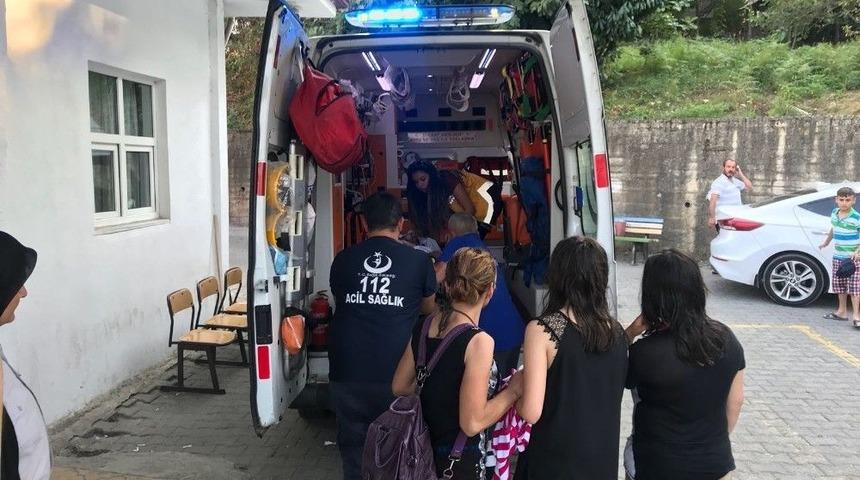 Boğulmakta Olan Kadın Son Anda Kurtarıldı