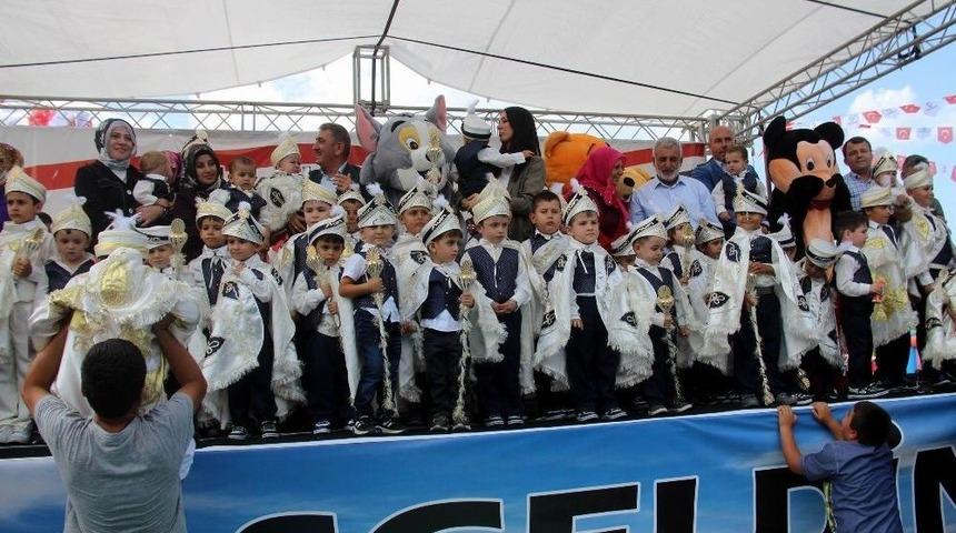 Tekkek&ouml;y&rsquo;de 250 &Ccedil;ocuk Erkekliğe İlk Adımı Attı