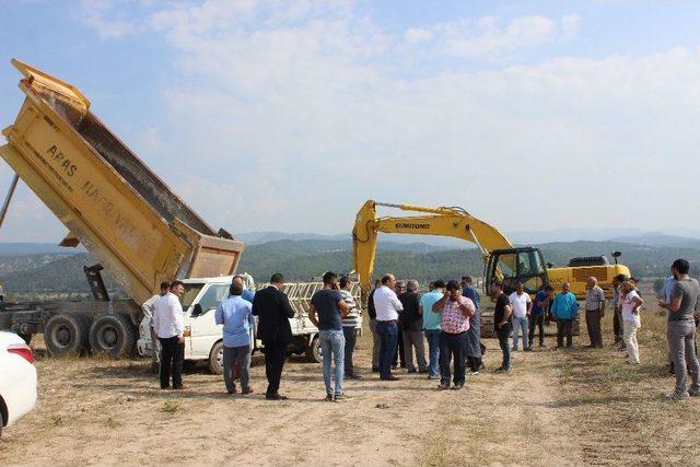 Tayraş İçin Osb’de İlk Kazma Vuruldu