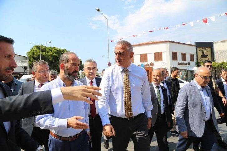 Kültür Ve Turizm Bakanı Ersoy, Kuşadası Limanı’nda İncelemelerde Bulundu G1