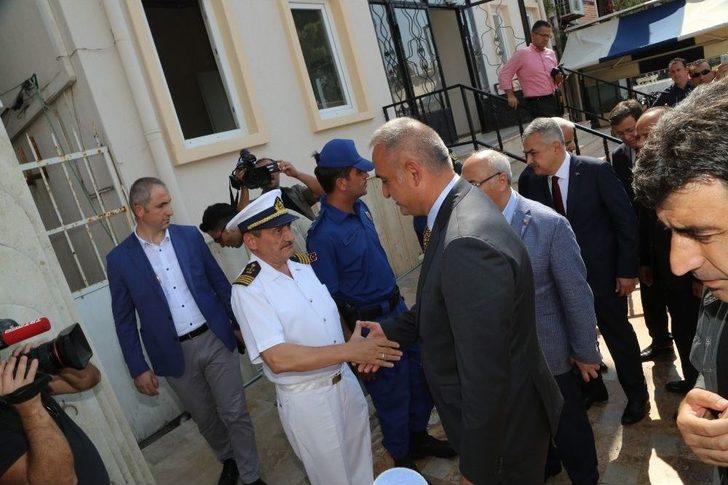 Kültür Ve Turizm Bakanı Ersoy, Kuşadası Limanı’nda İncelemelerde Bulundu G3