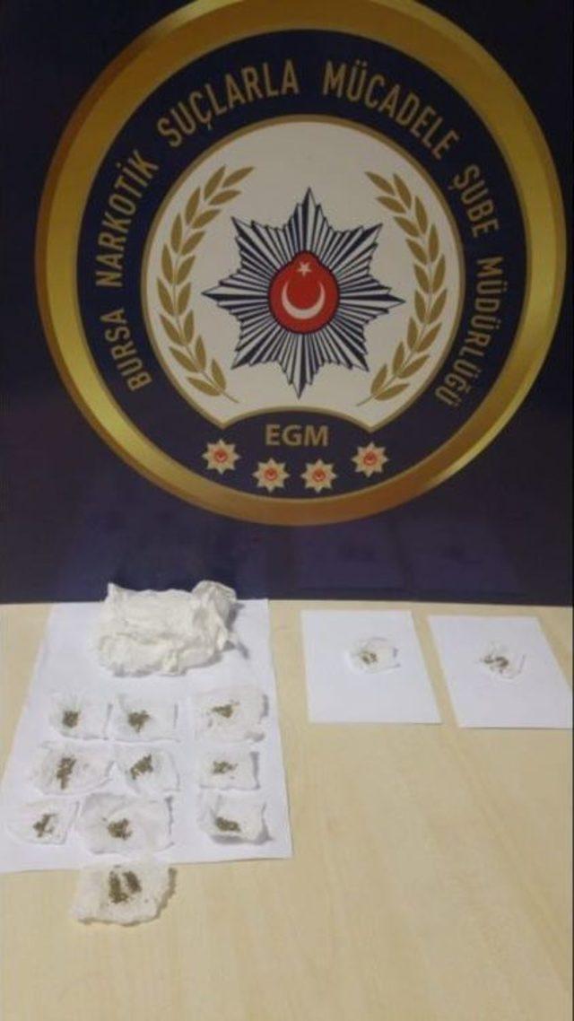 Bursa’da Uyuşturucu Operasyonu: 6 Gözaltı
