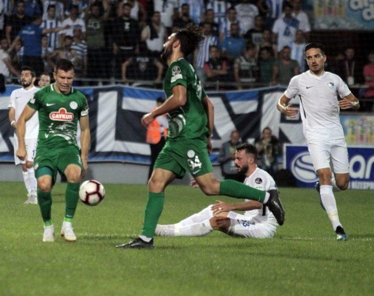 Spor Toto Süper Lig: Çaykur Rizespor: - Bb Erzurumspor: (ilk Yarı) G1